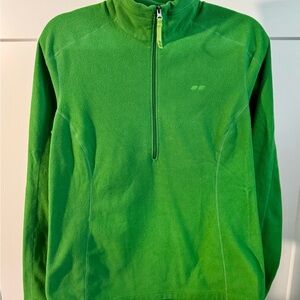 Koppen Apple Green Half-Zip Fleece - Large